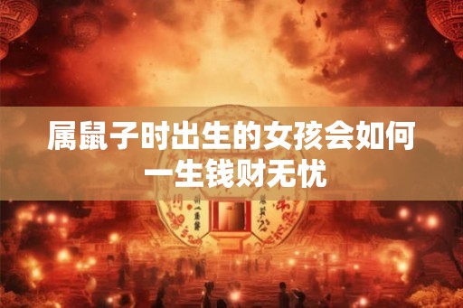 属鼠子时出生的女孩会如何 一生钱财无忧
