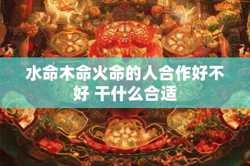 水命木命火命的人合作好不好 干什么合适 水命木命火命的人合作好不好 干什么合适