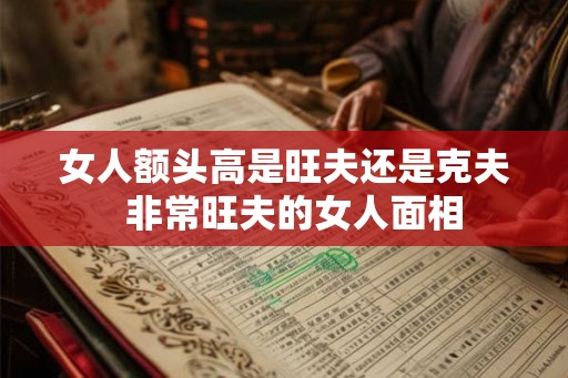 女人额头高是旺夫还是克夫  非常旺夫的女人面相