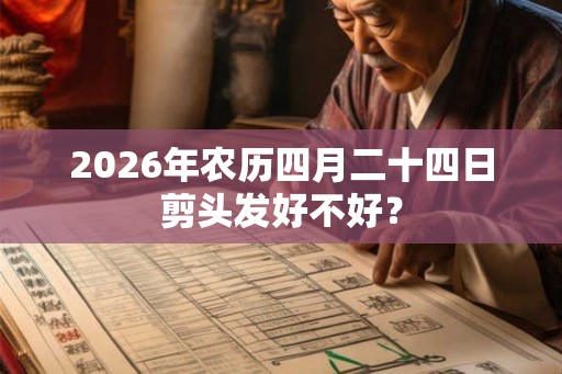 2026年农历四月二十四日剪头发好不好？