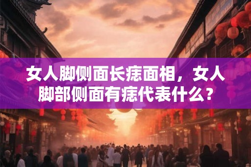 女人脚侧面长痣面相，女人脚部侧面有痣代表什么？