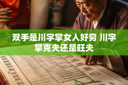 双手是川字掌女人好穷 川字掌克夫还是旺夫
