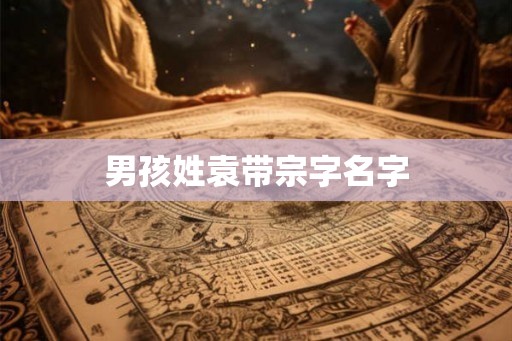 男孩姓袁带宗字名字