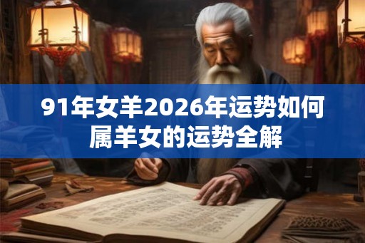 91年女羊2026年运势如何 属羊女的运势全解