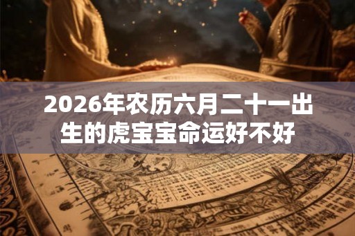 2026年农历六月二十一出生的虎宝宝命运好不好