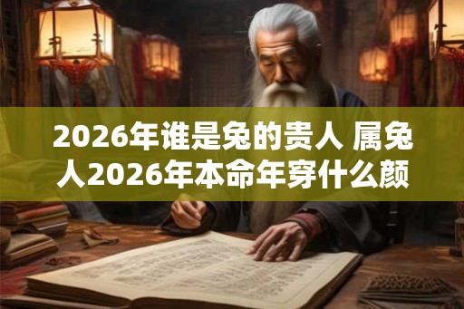 2026年谁是兔的贵人 属兔人2026年本命年穿什么颜色