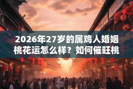 2026年27岁的属鸡人婚姻桃花运怎么样?如何催旺桃花运? 2026年27岁的属鸡人婚姻桃花运怎么样?如何催旺桃花运?