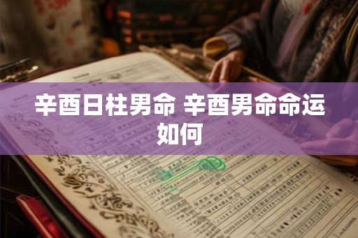 辛酉日柱男命 辛酉男命命运如何