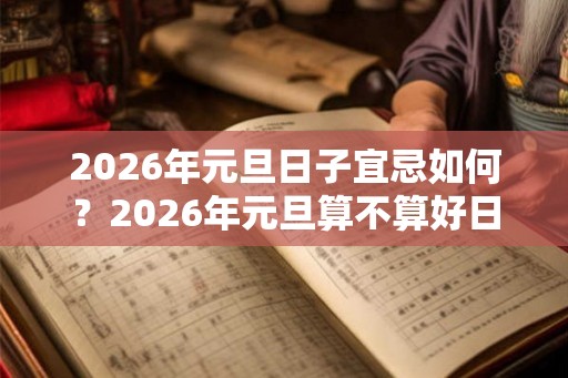 2026年元旦日子宜忌如何？2026年元旦算不算好日子？