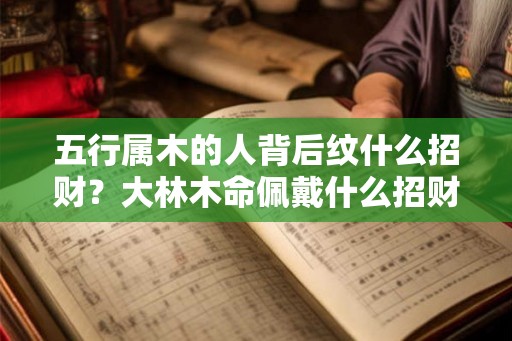 五行属木的人背后纹什么招财？大林木命佩戴什么招财？
