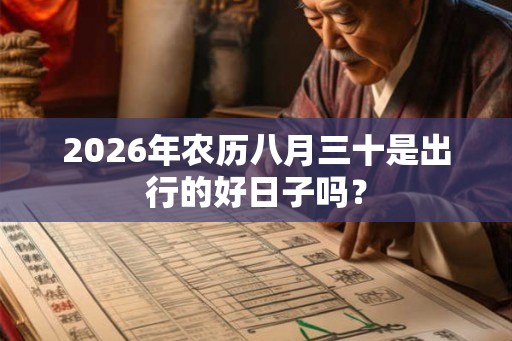 2026年农历八月三十是出行的好日子吗? 2026年农历八月三十是出行的好日子吗?