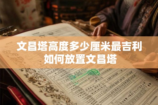 文昌塔高度多少厘米最吉利 如何放置文昌塔