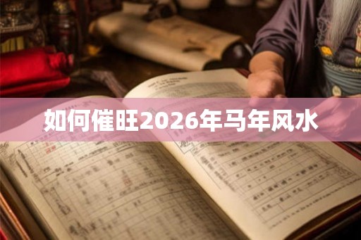 如何催旺2026年马年风水 如何催旺2026年马年风水