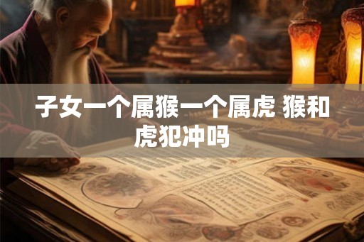 子女一个属猴一个属虎 猴和虎犯冲吗