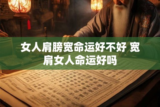 女人肩膀宽命运好不好 宽肩女人命运好吗