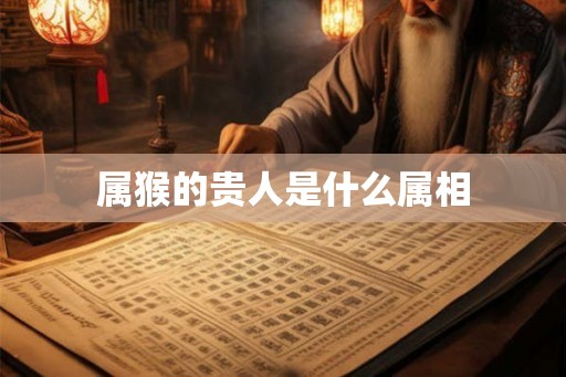 属猴的贵人是什么属相