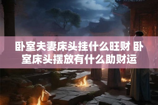 卧室夫妻床头挂什么旺财 卧室床头摆放有什么助财运