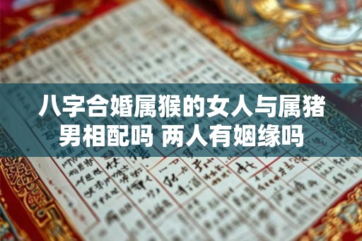 八字合婚属猴的女人与属猪男相配吗 两人有姻缘吗 八字合婚属猴的女人与属猪男相配吗 两人有姻缘吗