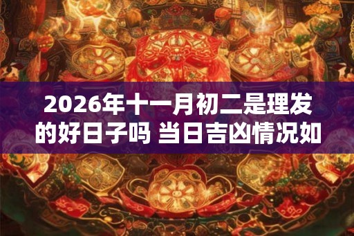2026年十一月初二是理发的好日子吗 当日吉凶情况如何