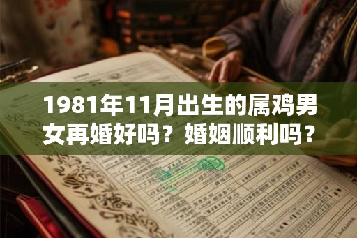 1981年11月出生的属鸡男女再婚好吗？婚姻顺利吗？
