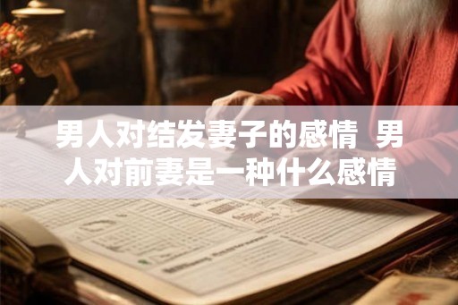 男人对结发妻子的感情  男人对前妻是一种什么感情