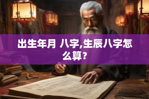 出生年月 八字,生辰八字怎么算？