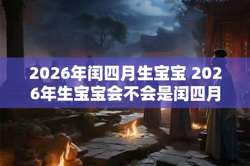 2026年闰四月生宝宝 2026年生宝宝会不会是闰四月