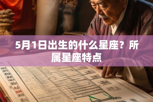 5月1日出生的什么星座？所属星座特点