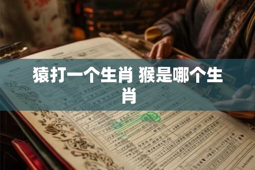 猿打一个生肖 猴是哪个生肖