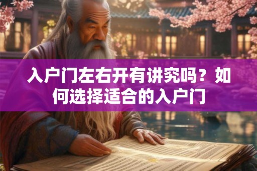 入户门左右开有讲究吗？如何选择适合的入户门