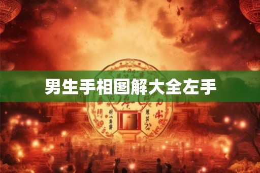 男生手相图解大全左手