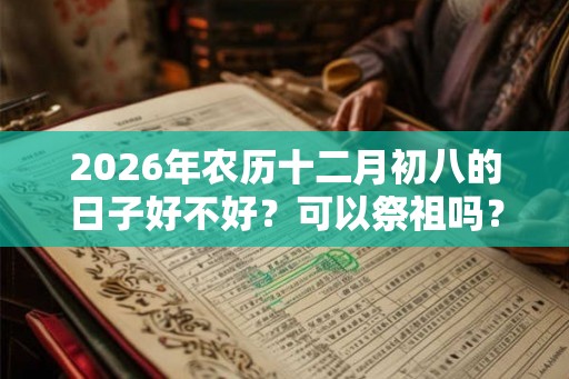2026年农历十二月初八的日子好不好?可以祭祖吗? 2026年农历十二月初八的日子好不好?可以祭祖吗?