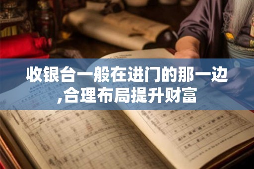 收银台一般在进门的那一边,合理布局提升财富
