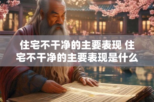 住宅不干净的主要表现 住宅不干净的主要表现是什么 住宅不干净的主要表现 住宅不干净的主要表现是什么