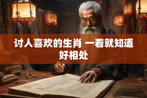 讨人喜欢的生肖 一看就知道好相处