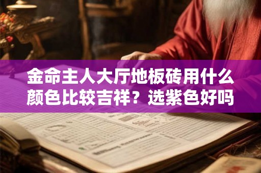 金命主人大厅地板砖用什么颜色比较吉祥?选紫色好吗? 金命主人大厅地板砖用什么颜色比较吉祥?选紫色好吗?