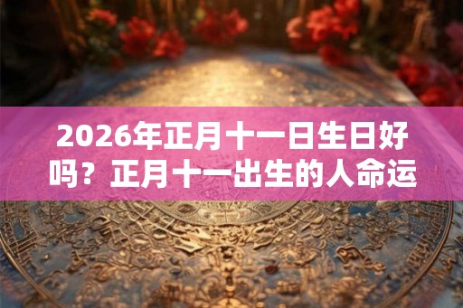 2026年正月十一日生日好吗？正月十一出生的人命运如何？