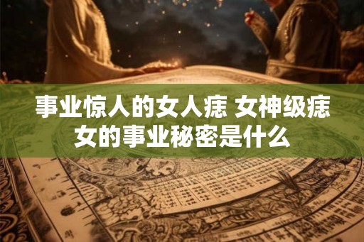 事业惊人的女人痣 女神级痣女的事业秘密是什么