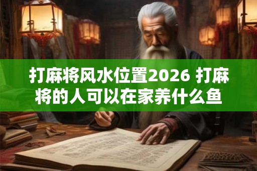 打麻将风水位置2026 打麻将的人可以在家养什么鱼 打麻将风水位置2026 打麻将的人可以在家养什么鱼