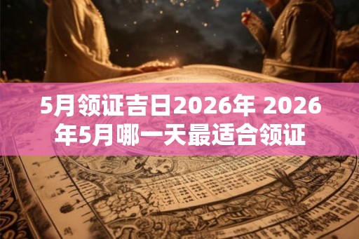 5月领证吉日2026年 2026年5月哪一天最适合领证