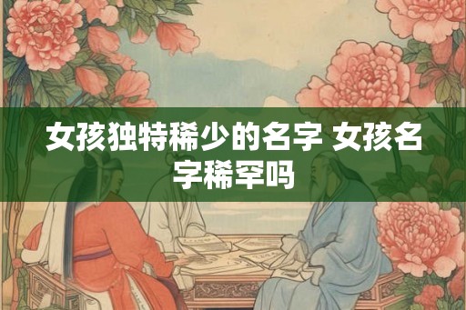 女孩独特稀少的名字 女孩名字稀罕吗 女孩独特稀少的名字 女孩名字稀罕吗