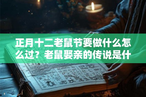 正月十二老鼠节要做什么怎么过？老鼠娶亲的传说是什么？