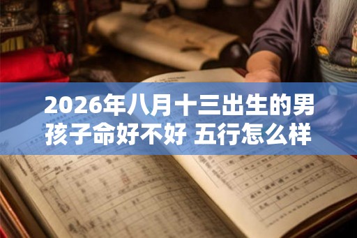 2026年八月十三出生的男孩子命好不好 五行怎么样 2026年八月十三出生的男孩子命好不好 五行怎么样