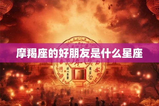 摩羯座的好朋友是什么星座 摩羯座的好朋友是什么星座