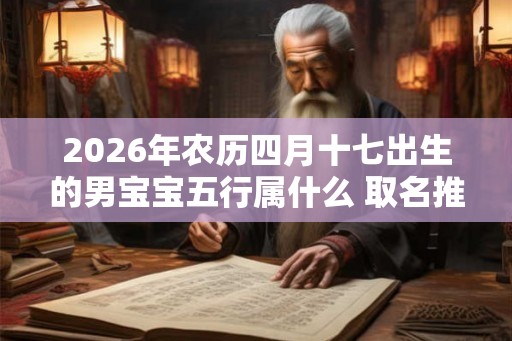 2026年农历四月十七出生的男宝宝五行属什么 取名推荐