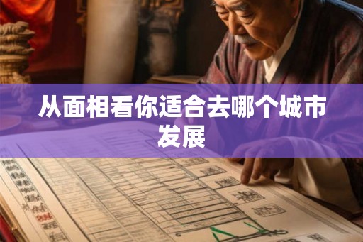 从面相看你适合去哪个城市发展