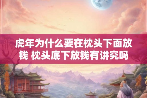虎年为什么要在枕头下面放钱 枕头底下放钱有讲究吗