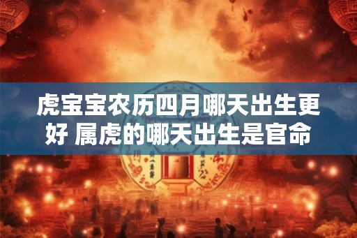 虎宝宝农历四月哪天出生更好 属虎的哪天出生是官命