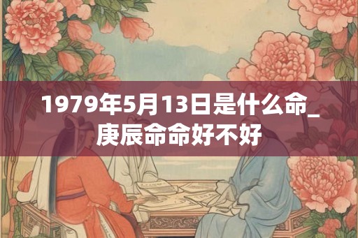 1979年5月13日是什么命_庚辰命命好不好