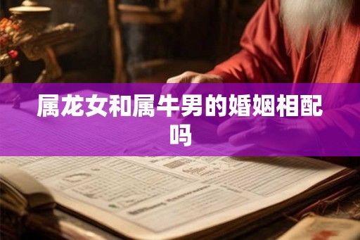 属龙女和属牛男的婚姻相配吗